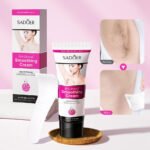 SADOER Rose Vitamin E Smoothing and Flawless Hair Removal Cream 100g - Image 4