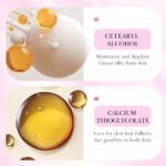 SADOER Rose Vitamin E Smoothing and Flawless Hair Removal Cream 100g - Image 2