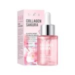 SADOER Sakura Collagen Moisturizing Travel Set  6-piece pack (30g + 10g + 10ml + 30ml * 2 + 15g) - Image 4