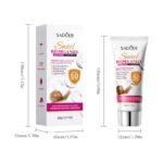 SADOER Snail Recombinant Collagen Whitening and Moisturizing Sunscreen SPF50+ PA+++ 60g - Image 7