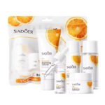 SADOER Vitamin C Brightening & Whitening Travel Set – 30g + 30ml + 30ml + 10ml + 15g - Image 2