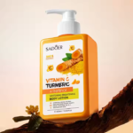 SADOER Vitamin C Turmeric & Retinol Whitening and Brightening Body Lotion 300ml - Image 2