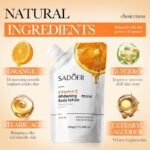 SADOER Vitamin C Whitening & Moisturizing Body Lotion 300g - Image 6